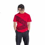 T-shirt - Tire Mark, Red - Image 4