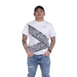 T-shirt - Tire Mark, White - Image 2