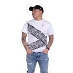 T-shirt - Tire Mark, White - Image 3