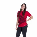 T-shirt - Tire Mark, Red - Image 3