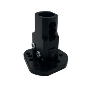 Verstelbare Stuur Hub Zwart