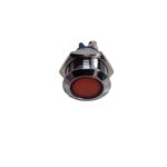 Indicatielamp 36V 16mm Chroom, Waterdicht