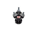 Hub Achter 25x95x6mm Zwart