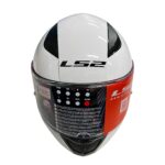 LS2 Helm FF353 Rapid, Glans Wit XXXL - Afbeelding 2